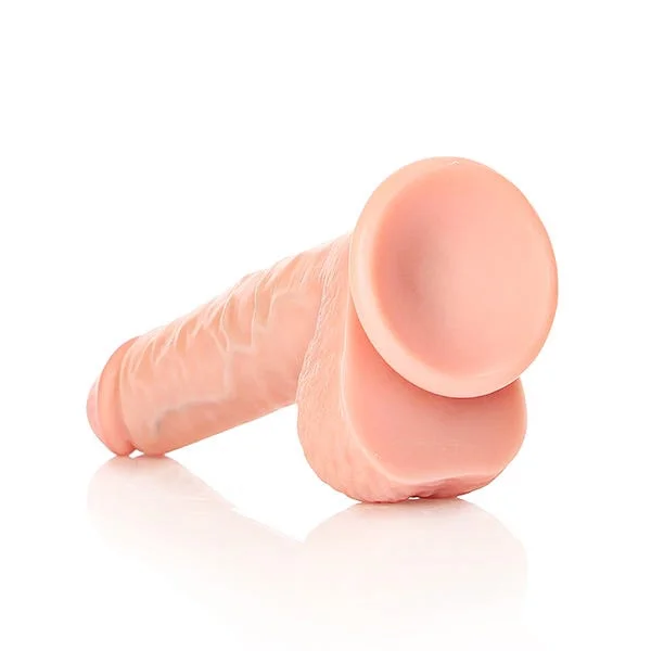 Realrock 7-inch Straight Realistic Dildo with Balls