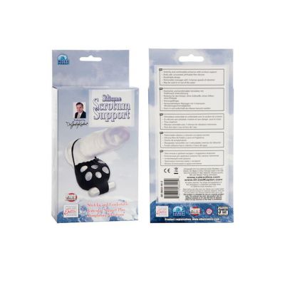 Dr Joel Silicone Scrotum Support Black