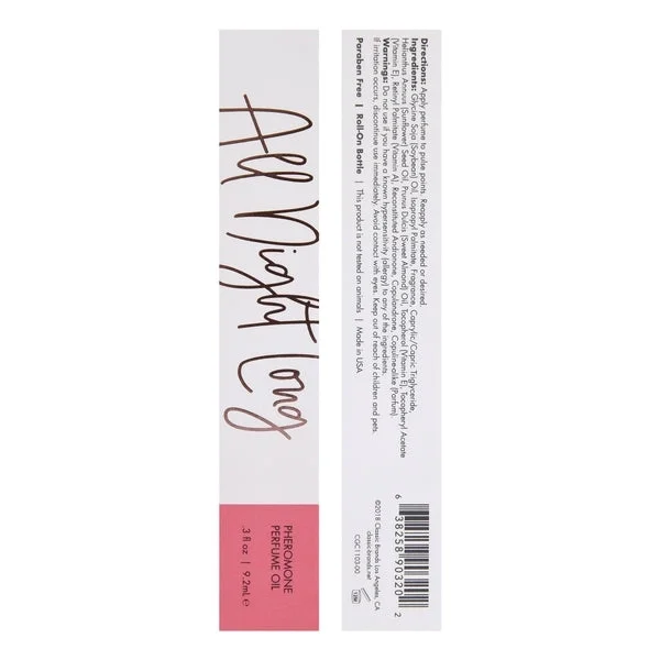 CGC Perfume Oil With Pheromones - All Night Long Roll-On (0.3 oz)