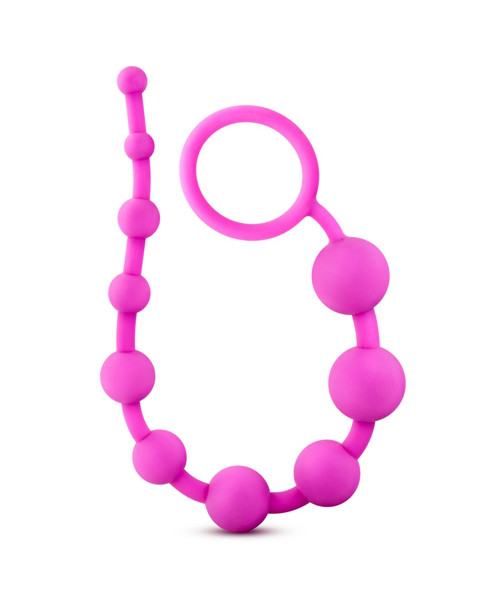 Blush - Luxe - Silicone 10 Beads - Pink