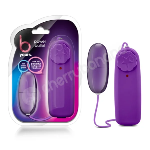 B Yours Purple Power Bullet Vibrator