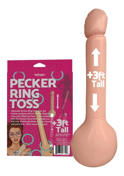 Inflatable Pecker Ring Toss