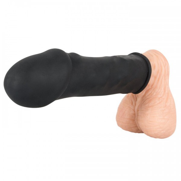 Rebel Black Silicone Penis Extension Sleeve - 6.3 Inch — image 4 of 4