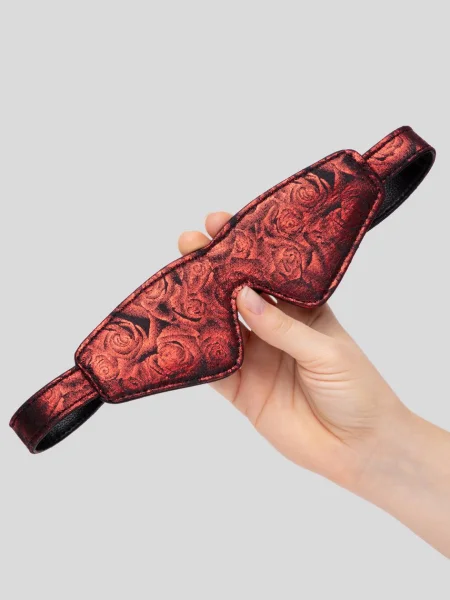 Fifty Shades of Grey Sweet Anticipation Faux Leather Blindfold