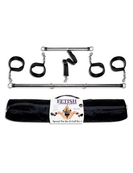 Fetish Fantasy Spread Em Bar and Cuff Set