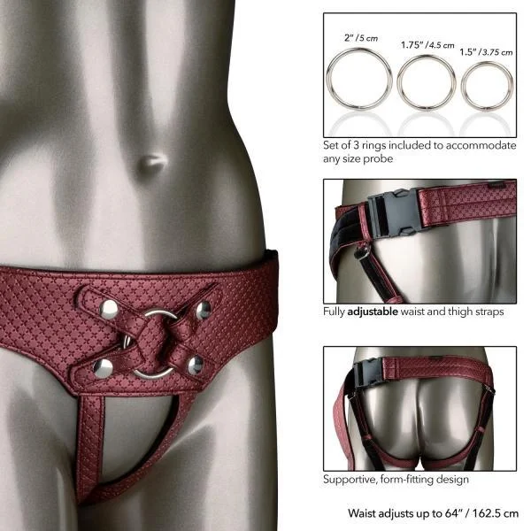 Her Royal Harness The Regal Empress Red — image 11 of 14