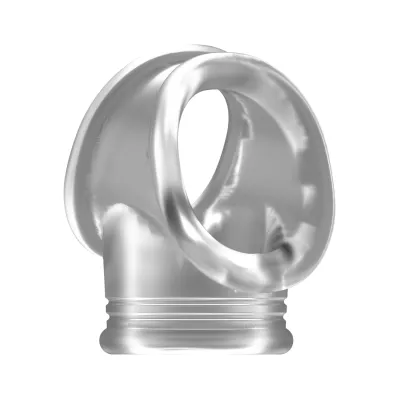 Sono No 48 Cockring with Ball Strap Translucent