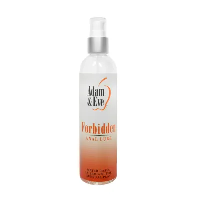Adam Eve Forbidden Anal Water Based Lube 4oz