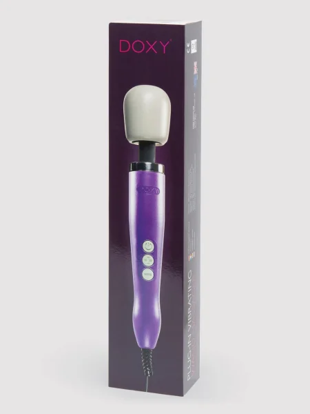 Doxy Extra Powerful Purple Massage Wand Vibrator