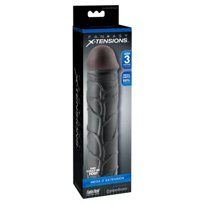Fantasy X Tension Mega 3 Inch Extension Black