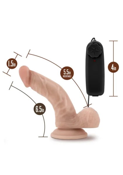Dr. Skin - Dr. Ken - 6.5" Vibrating Cock with Suction Cup