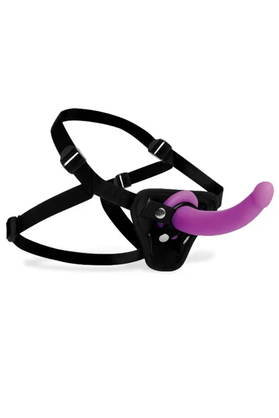 Strap U Navigator 7" Silicone G-Spot Dildo With Harness — image 4 of 12