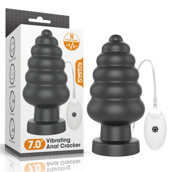 King Sized 7'' Vibrating Anal Cracker — image 2 of 2