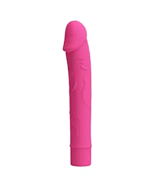 Vic Vibrating Dildo - Pink — image 3 of 3