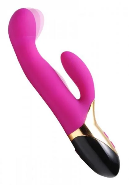 Come Hither Dual Stimulation Flexing Vibrator