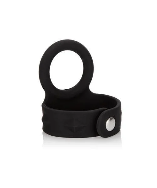 Silicone Tri-Snap Scrotum Support Ring - Medium