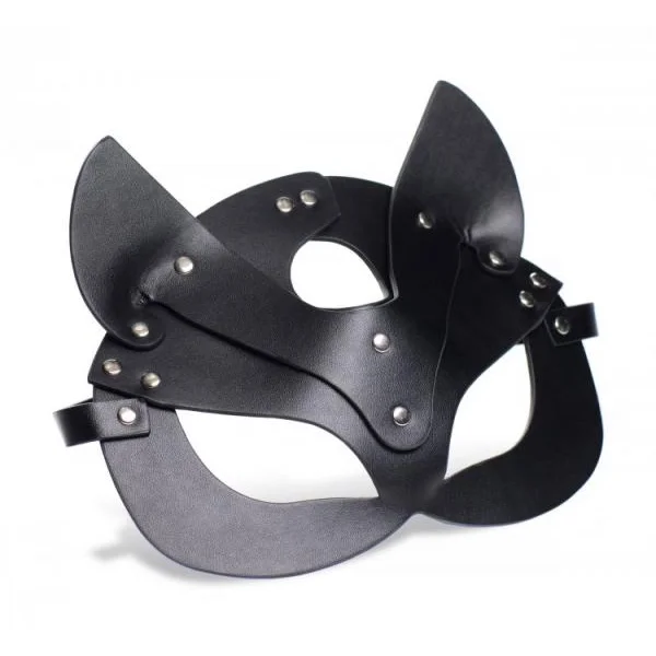 Naughty Kitty Cat Mask Black O/S