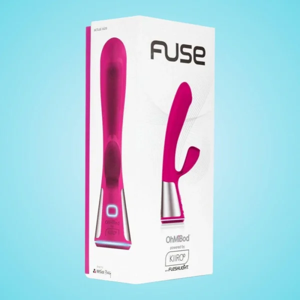 OhMiBod Fuse Interactive Dual Stimulator - Pink