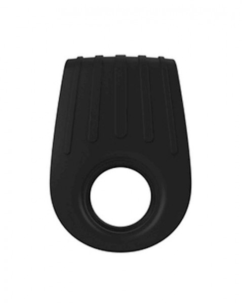 OVO B12 - White Chrome Silicone Cock Ring