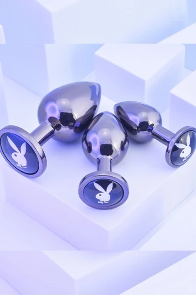Playboy Pleasure 3 Ways 3 Piece Butt Plug Set