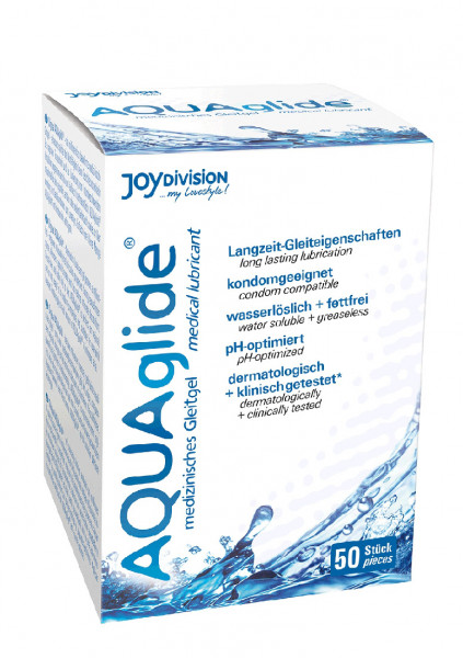 AQUAglide Neutral Single Portions - 50 pieces á 3 ml - Sex Lubricant