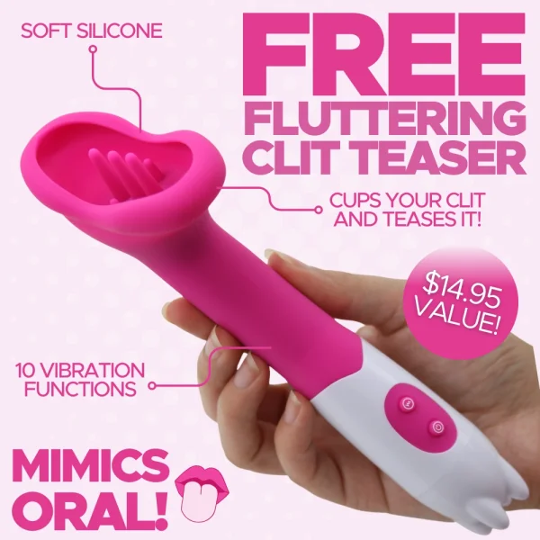 Silicone Oral Stimulating Clit Vibrator