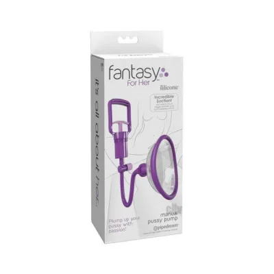 Fantasy For Her Manual Pussy Pump Purple