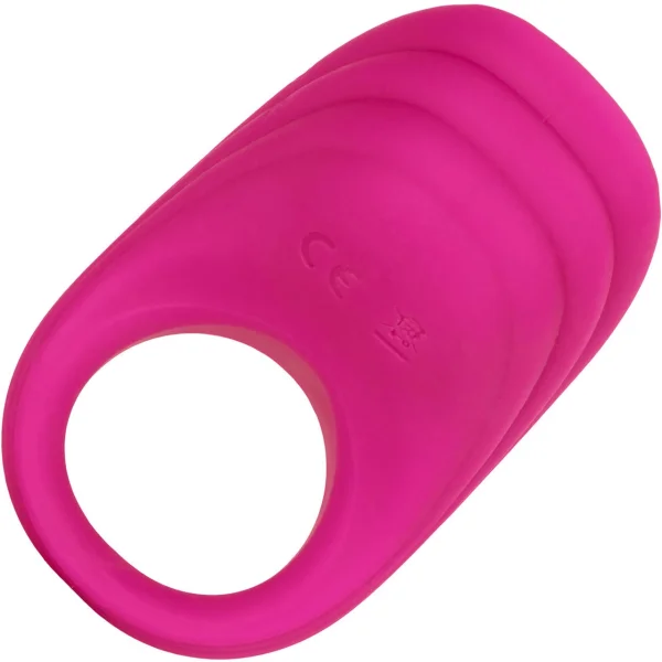 Silicone Remote Pleasure Ring Vibrating Cock Ring By CalExotics