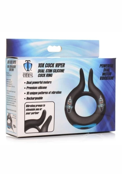Trinity Vibes Cock Viper Vibrating Cock Ring