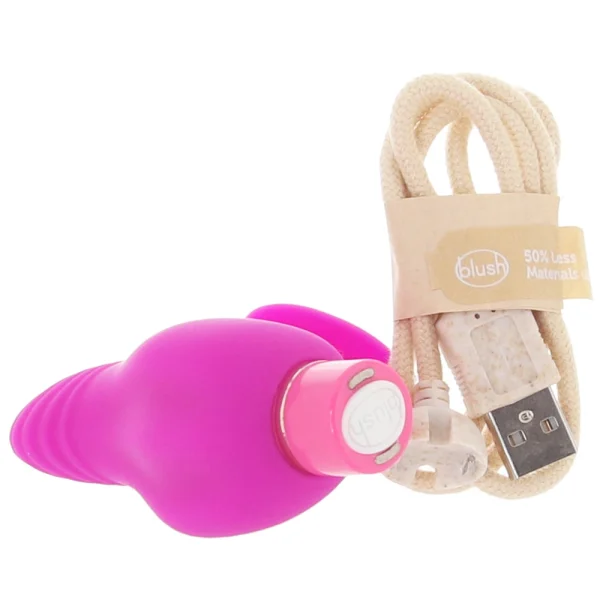 Aria Erotic AF Rechargeable Waterproof Silicone Clitoral Vibrator By Blush - Plum