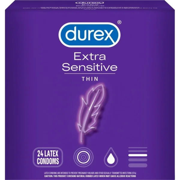 Durex Extra Sensitive Super Thin Condoms | 12-Pack — image 4 of 6
