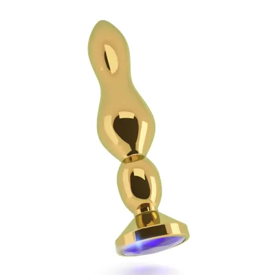 Rich R4 Gold Plug 4 8 Inch Purple Sapphire