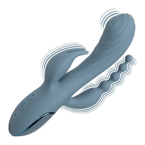CalExotics III Triple Ecstasy Rechargeable Rabbit Vibrator