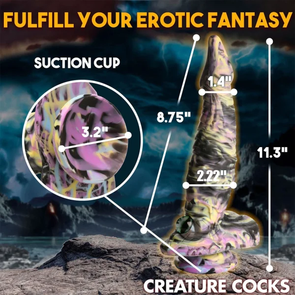 Creature Cocks - Cyclops Monster Silicone Dildo