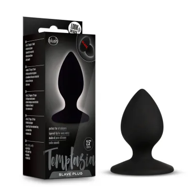 Blush Temptasia Black Slave Plug