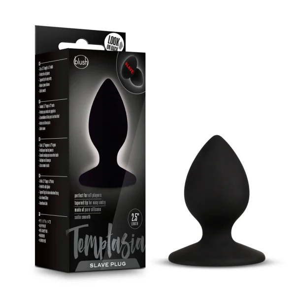 Blush Temptasia Black Slave Plug
