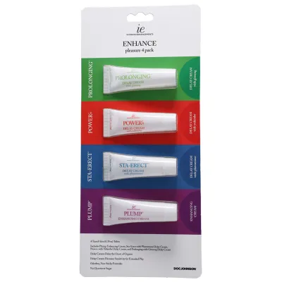 Intimate Enhancements Enhance Pleasure 4 Pack