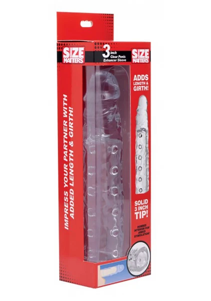 Size Matters 3" Penis Enhancer Sleeve — image 6 of 8