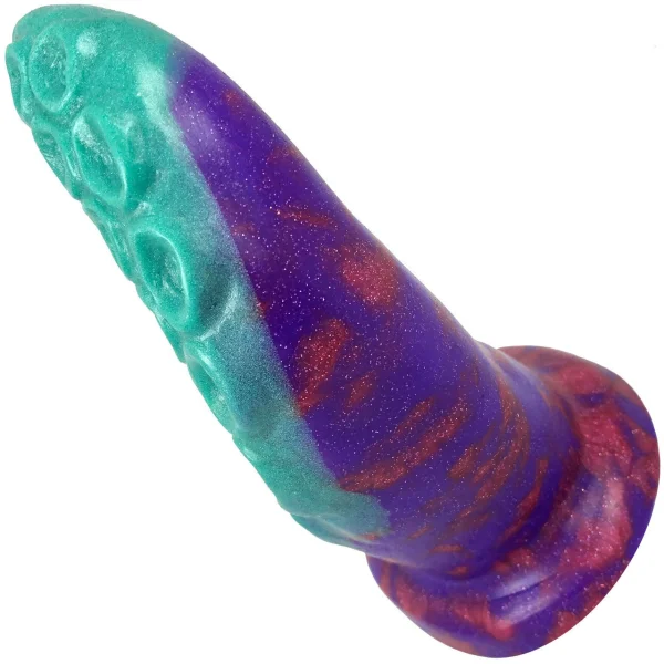 Deep Diver Glow-In-The-Dark Silicone Fantasy G-Spot Dildo By Uberrime