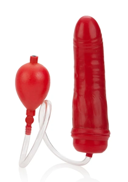 Colt Hefty Probe Inflantable Butt Plug - Red