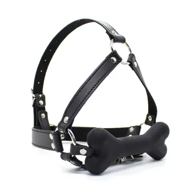 Bone Gag Head Harness Available in 2 colors