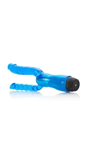 Dual Penetrator Vibrator Blue