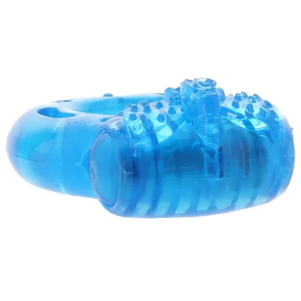 Vibrating Cockring Blue Reusable