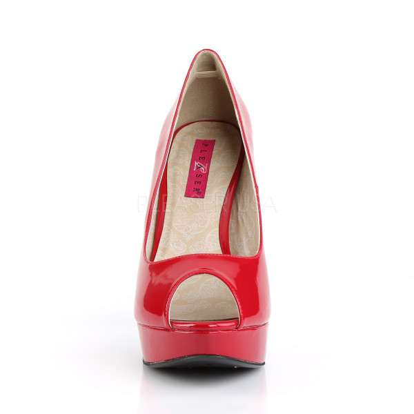 5 1/4 inches Heel, 1 1/4 inches Concealed PF Peep Toe Pump — image 6 of 16