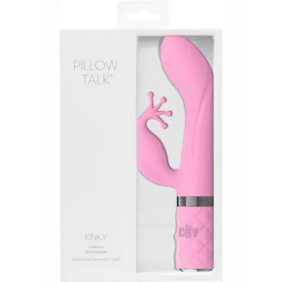 Pillow Talk Kinky Clitoral W Swarovski Crystal Pink