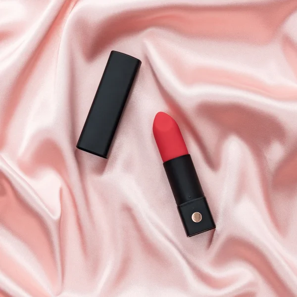 Lovense Exomoon Bluetooth App Compatible Rechargeable Silicone Lipstick Vibrator