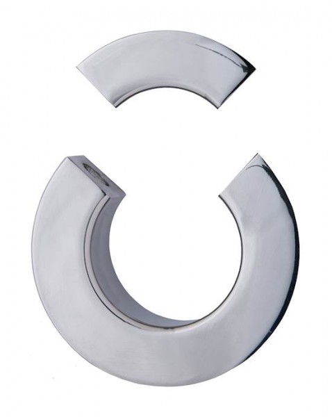 Kink Range Stainless Steel Large Wide Magnetic Ball Stretcher - 1.3 Inch - Silver - 30mm — image 2 of 5
