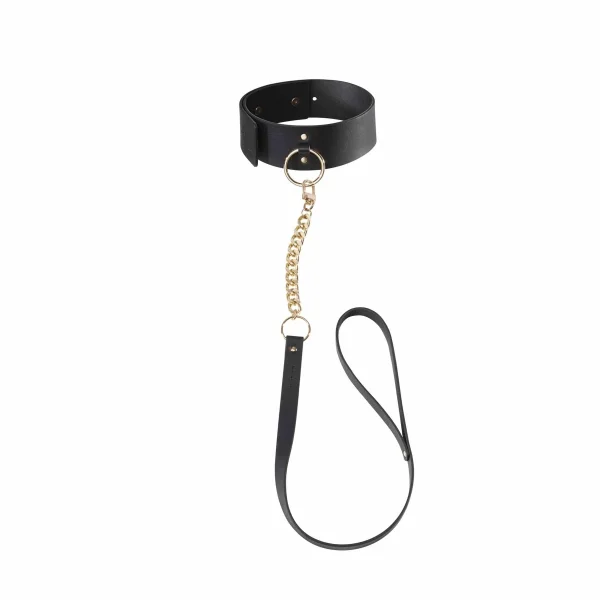 Bijoux Indiscrets Maze Wide Choker & Leash
