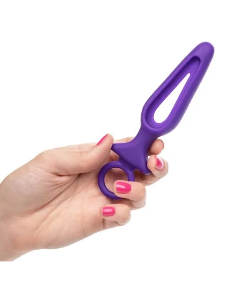 Booty Call Silicone Groove Probe - Purple - 4 Inch