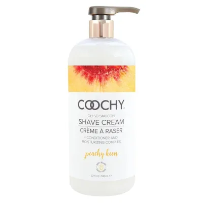Coochy Oh So Smooth Shave Cream Peachy Keen 32 Fl Oz